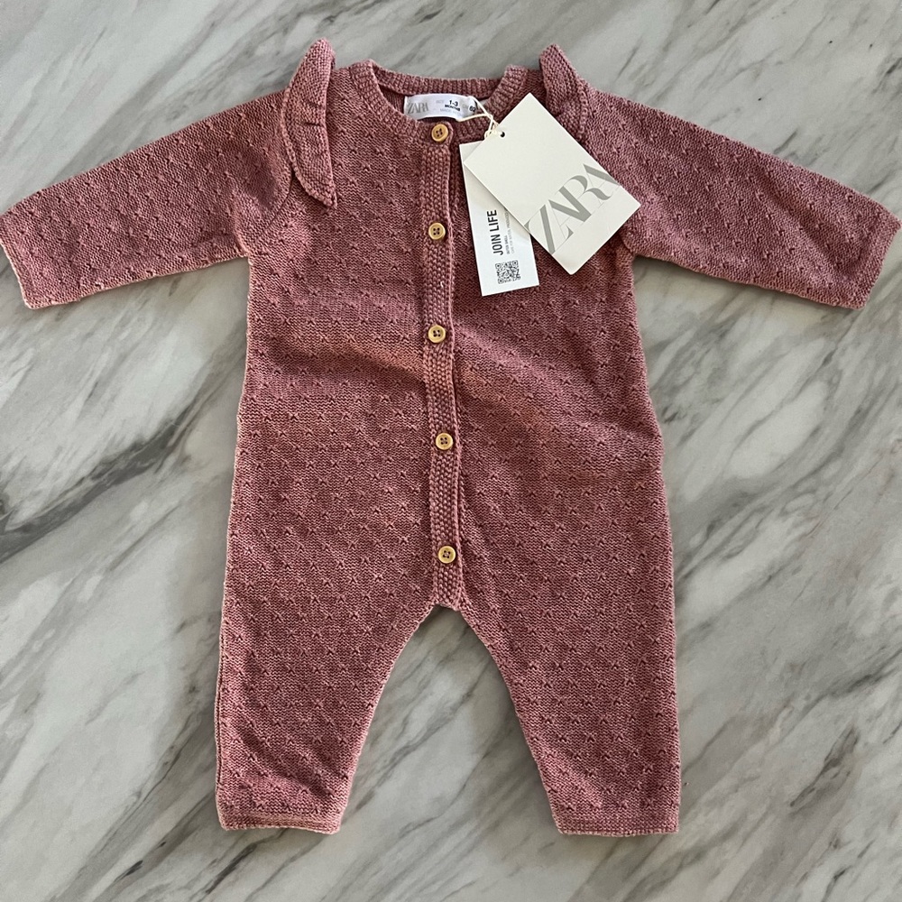 ZARA Baby Knit Onsie